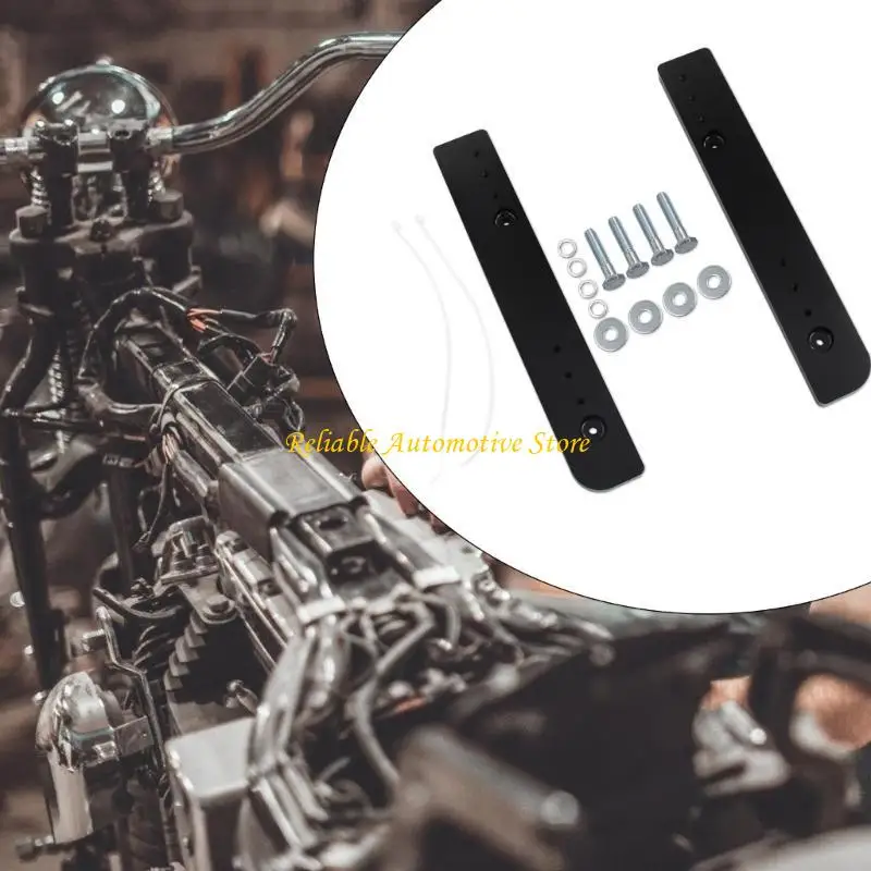 

Болт M68B на переходной пластине комплекта обеспечивает дополнительное пространство, подходящее для мотоцикла, обеспечивающая и