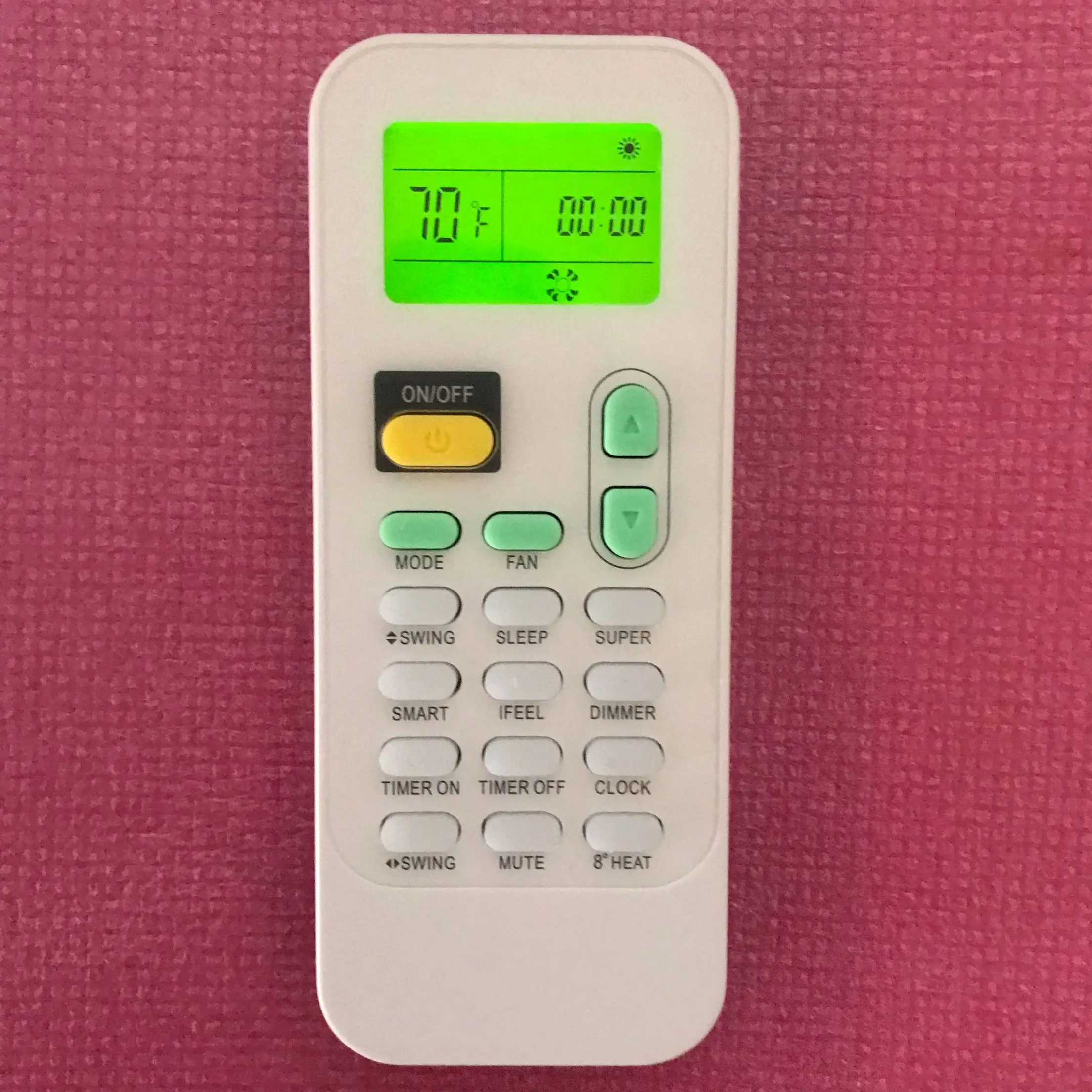 Brand new original DG11J1-72 for Hisense Emerson Windair Quiet Kool air conditioner remote control with backlight