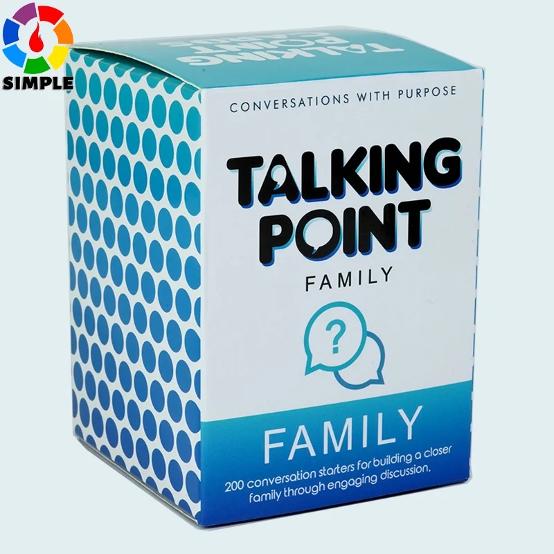 

200 Family Conversation Cards - Put Down The Phones & Connect with Your Family