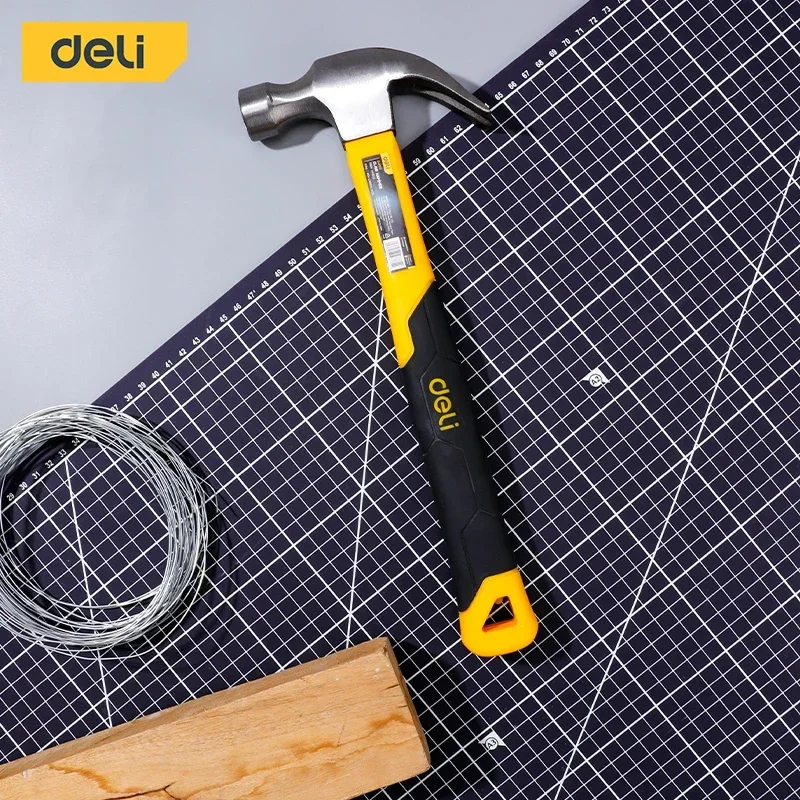 Deli-woodworking Claw Hammer Nails Hammer Steel Head Ferramentas Multifuncionais para Reparação Doméstica oz 16 oz 24oz Alta Qualidade
