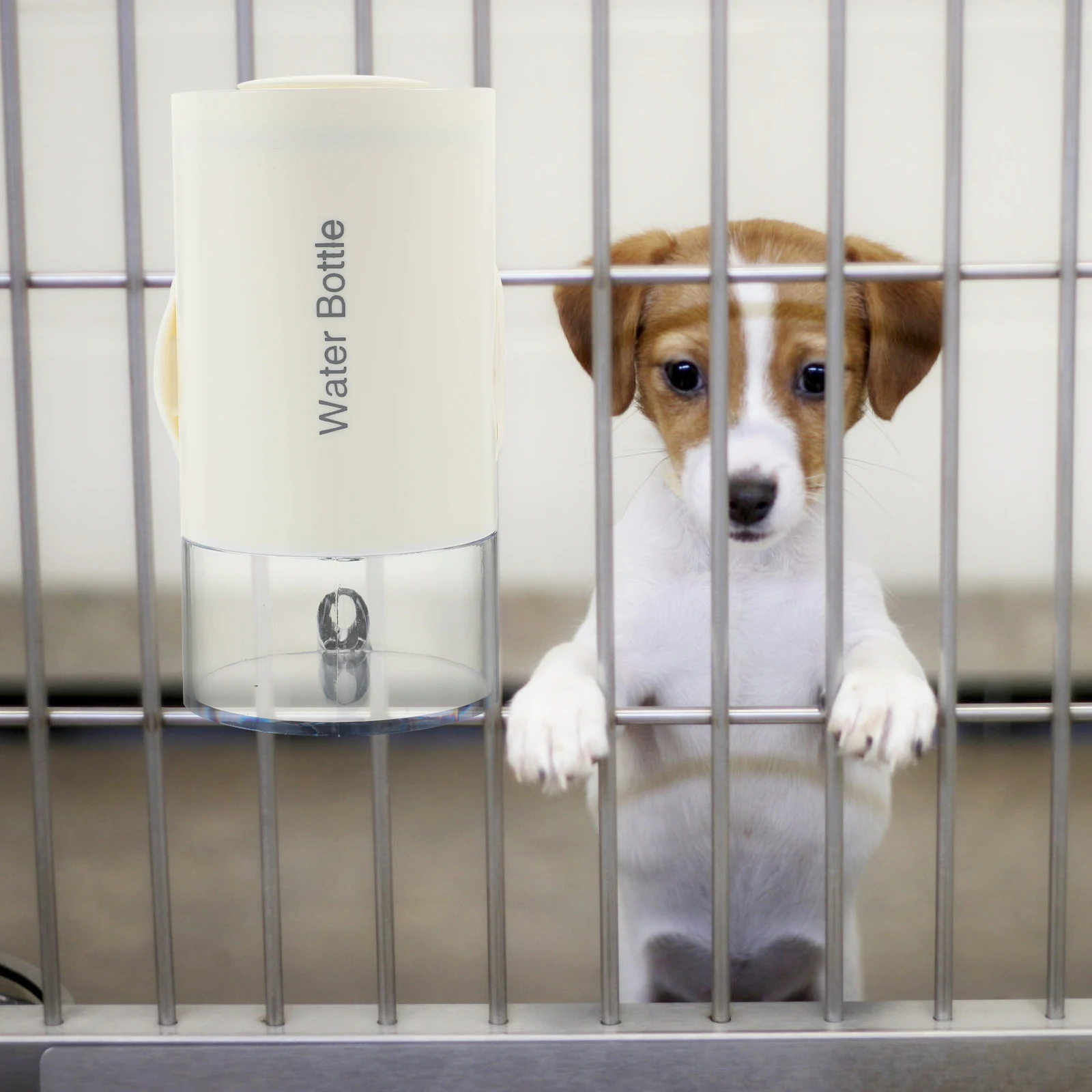 

Leak Proof Pet Water Dispenser for Dogs Cat Bowl Hamster Puppy Cage Bottle Pp Pressure Resistant Hanging Water Feeder Easy Clean