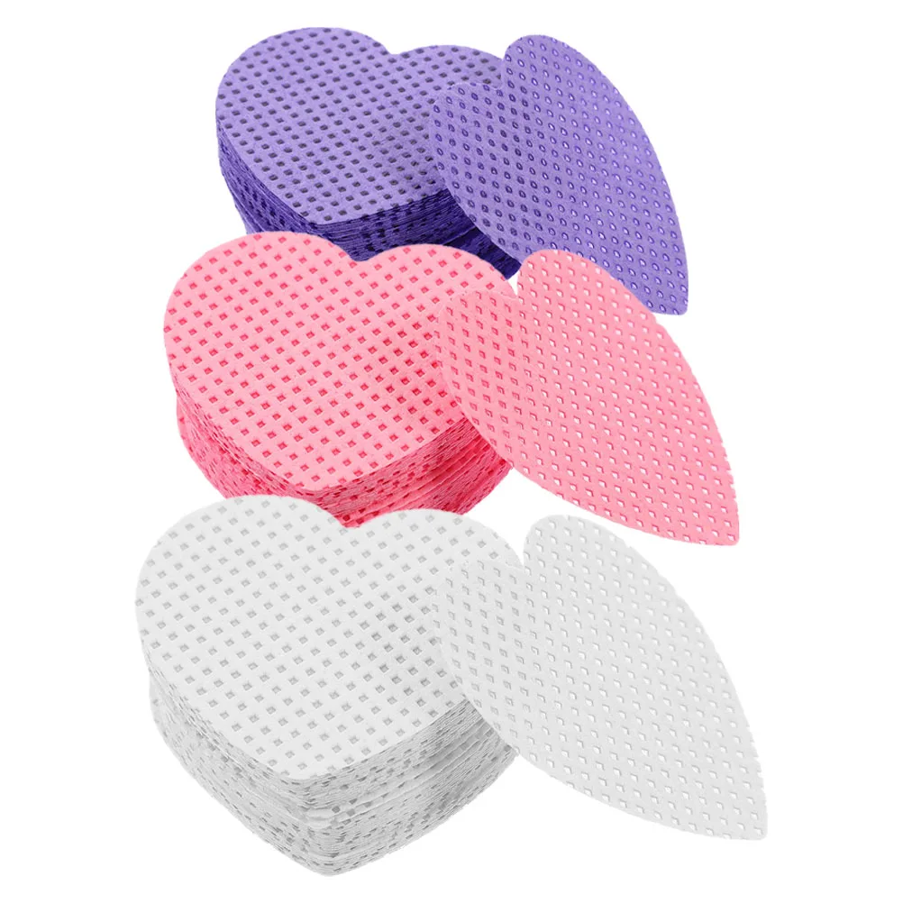 3 scatole di dischetti per rimuovere lo smalto, materiale in cotone, morbido, non spargimento, per gel acrilico, polvere per unghie, manicure, cura nel salone di casa