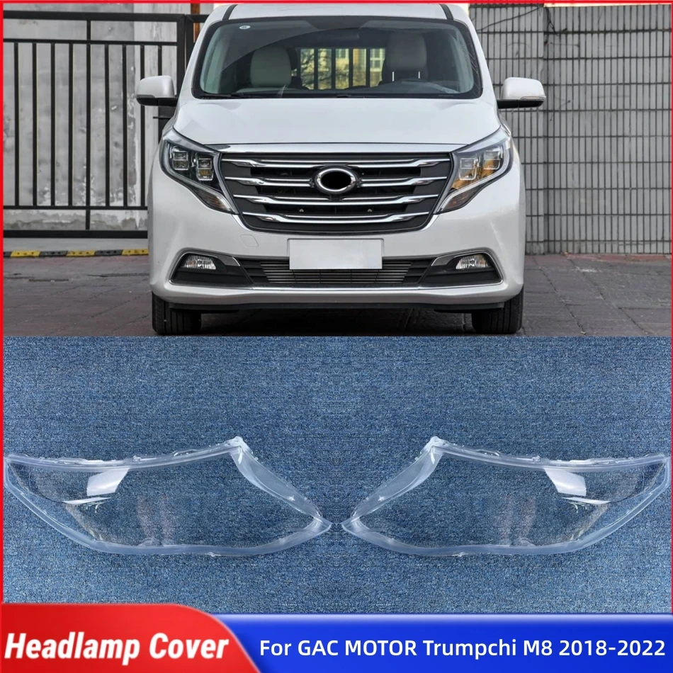 

For Trumpchi M8 GM8 2018 2019 2020 2021 2022 Automotive Parts and Accessories Dust Cover For Headlights Glass Headlights