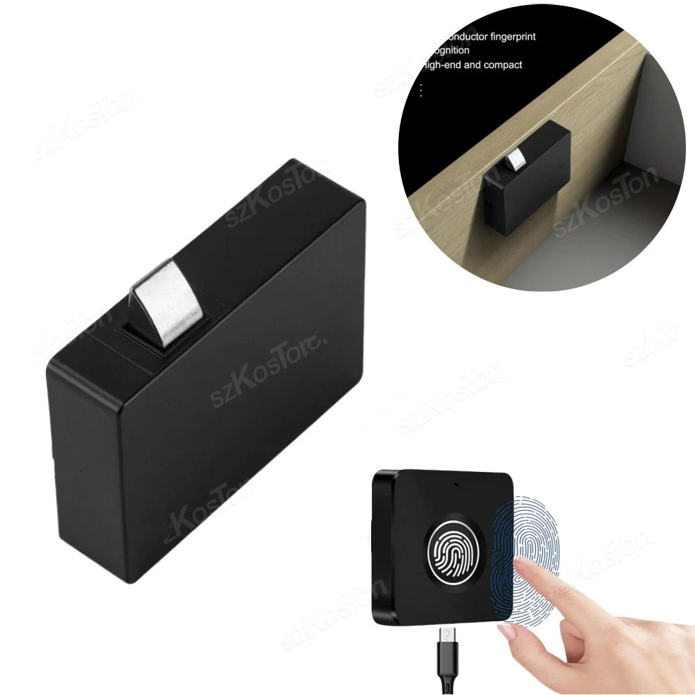 

Smart Drawer Cabinet Lock Intelligent Electronic Biometric Fingerprint Locks Furniture Locker Finger Print Lock Smart Door Lock