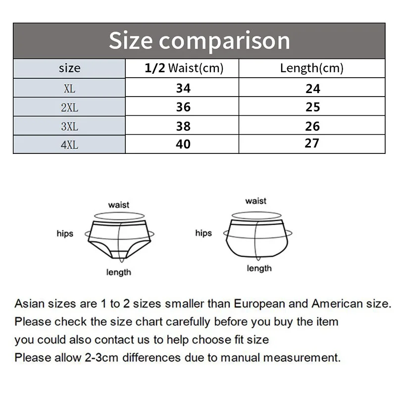 4 قطعة XL-4XL الرجال سراويل بوكسر تنفس لينة الملابس الداخلية مجموعة مثير الملاكمين مريحة السروال للرجال موضة Multipack