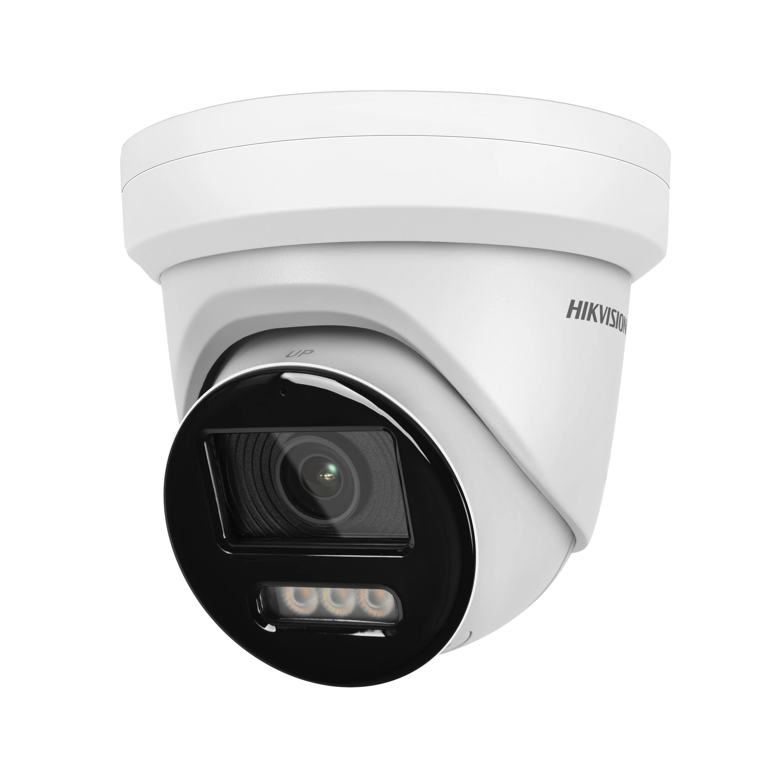 Imagem -04 - Hikvision-câmera ip Ds2cd2347g2-lsu sl 4mp Colorvu Torre Luz Estroboscópica Aviso Sonoro Microfone Embutido Alto-falante Vigilância por Vídeo