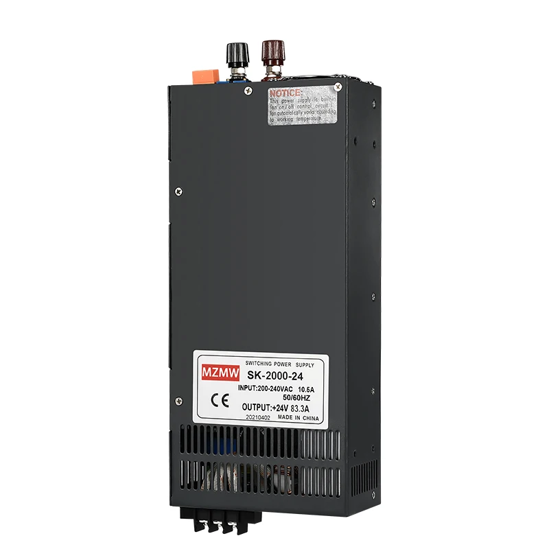 Imagem -06 - Mzmw Sk2000 2000w Que Comuta a Fonte de Alimentação 012v 24v 36v 48v 60v 80v 110v 220v ac dc Tensão Ajustável Corrente Smps de Alta Potência