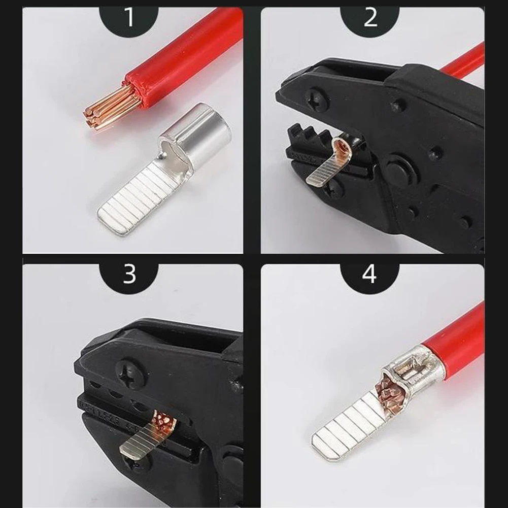 

10mm To 16mm Circuit Breaker Connectors 100 Electrical Conductivity Compatible With Dz47 Switches Crimp Terminal Design