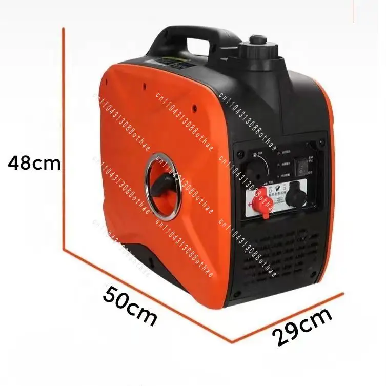 Für Parkklimaanlagen & Haushaltsgebrauch, 24V DC Stromgenerator mit Fernstart, Geräuscharmes Mini-Design 3KW Tragbarer Generator