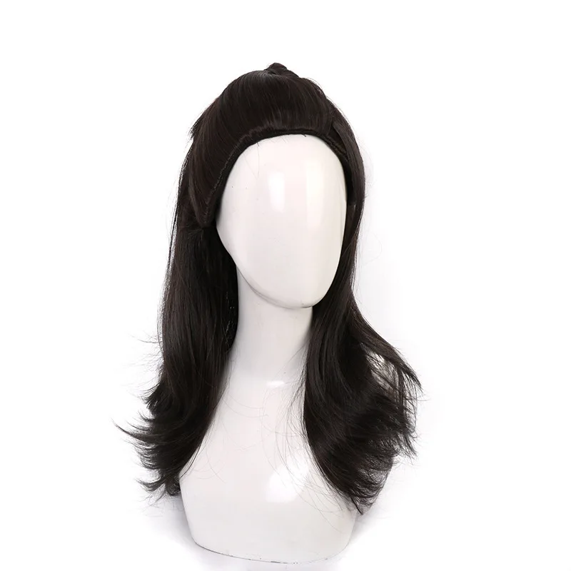 Jujutsu Kaisen, Yuji Itadori, peruca cosplay estilo personagem de pé espetada para trás