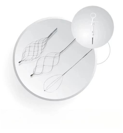 Ureteral Single Use Urinary Stone Retrieval Basket Nitinol