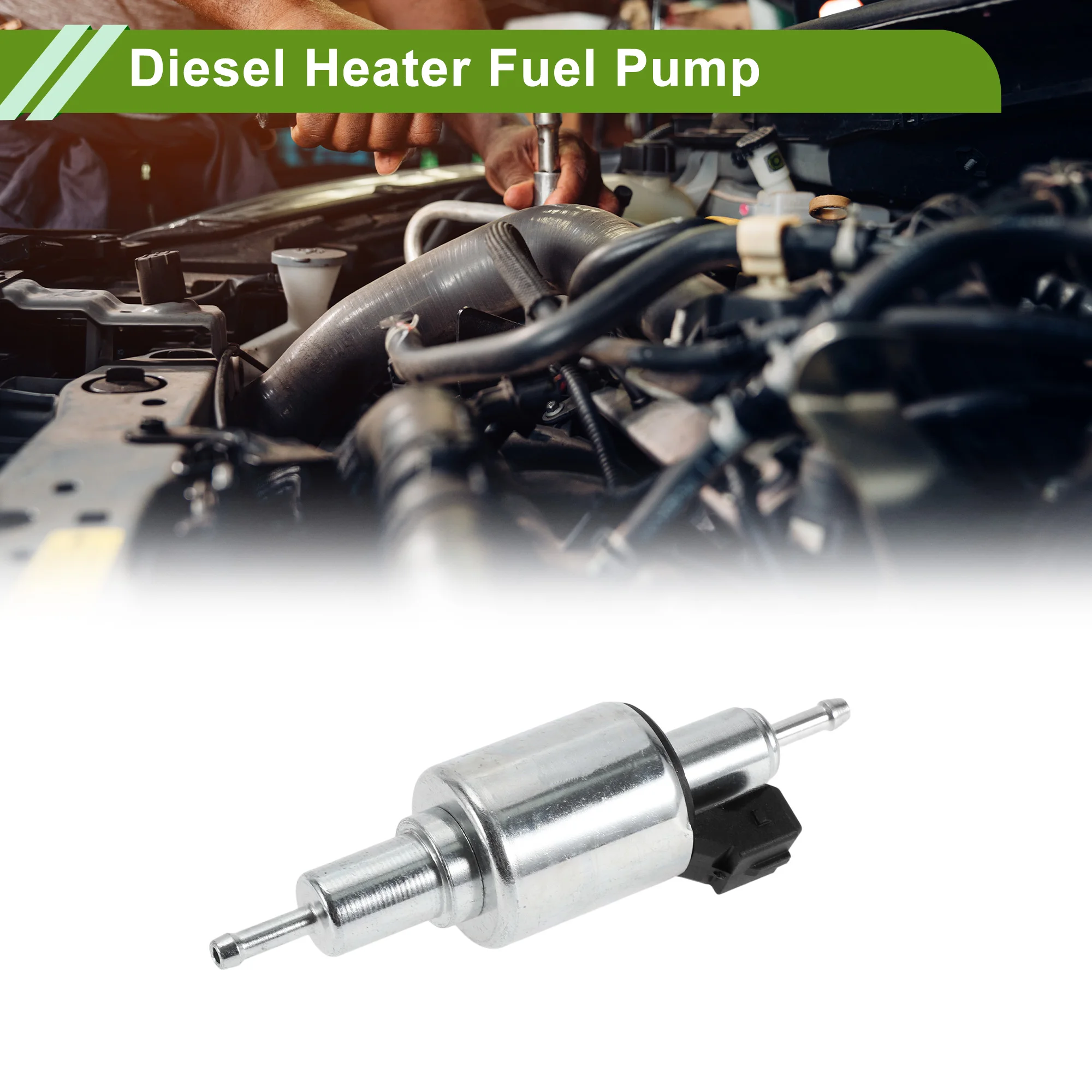 

UXCELL Дизельный обогреватель Топливный насос Нагреватель Топливный дозирующий насос 22 мл для автомобиля Грузовик Ван RV Автобус