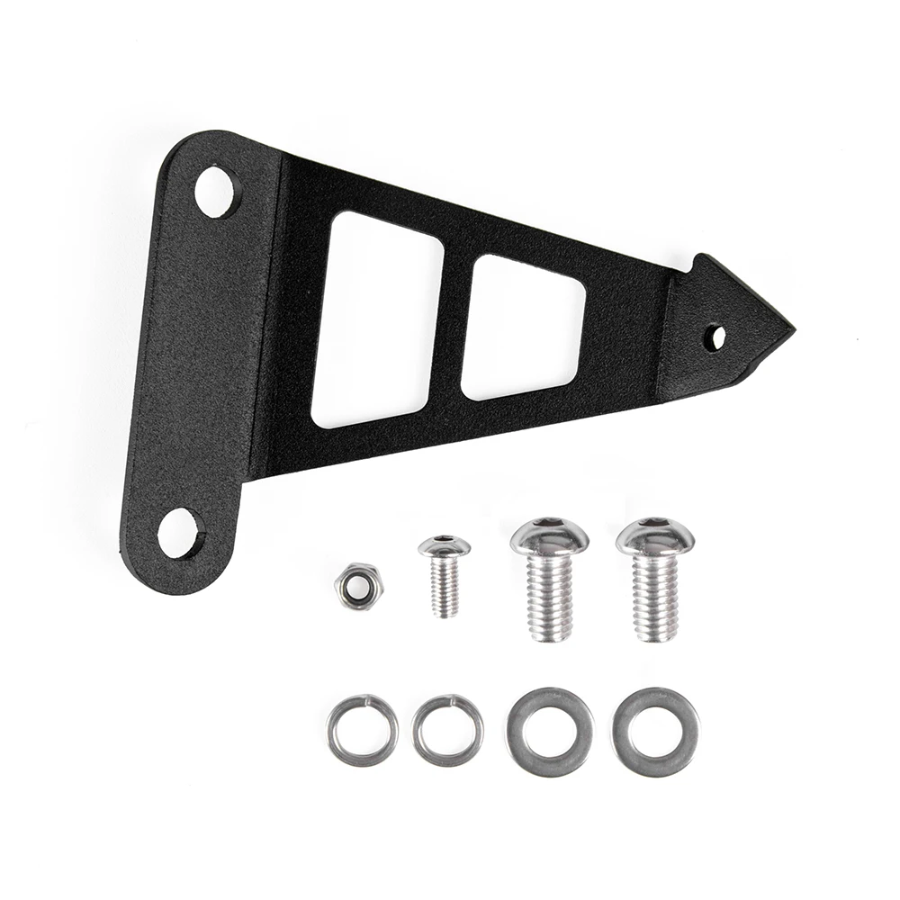 Motorcycle Rear Passenger Footpeg Removal Delete Plate Bracket For YAMAHA YZF R1 2009 2010 2011 2012 2013 2014