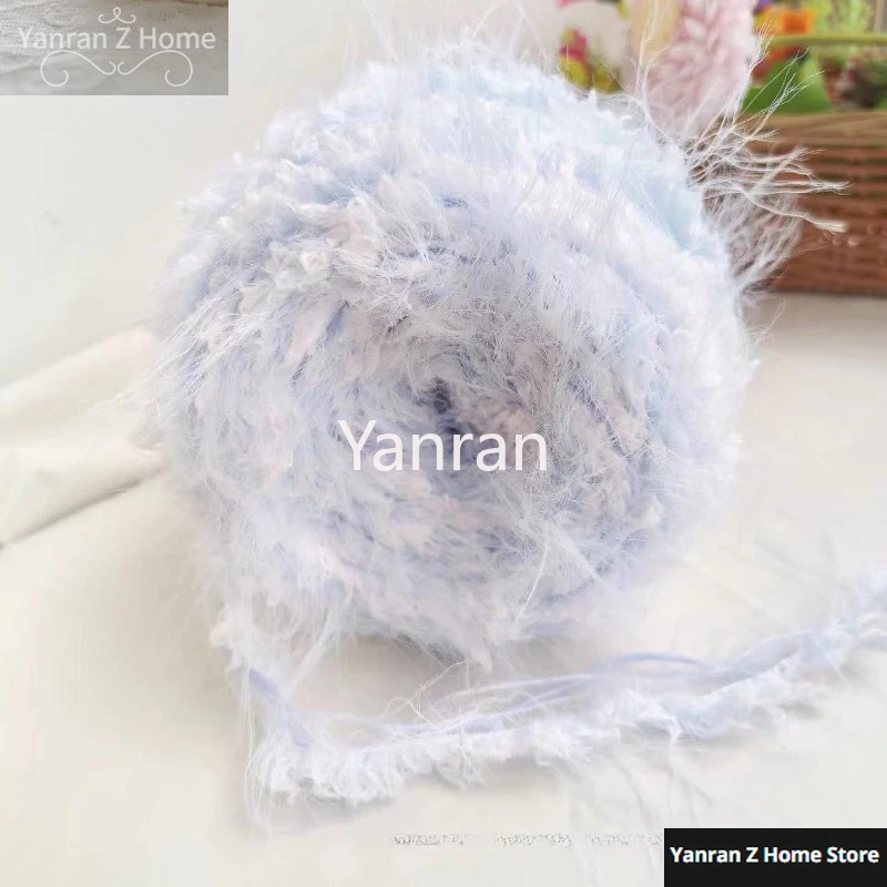 Soft Glutinous Crochet Yarn Wool Pink Color Tone Plush Plush Handmade DIY Crochet Handbag Ledger Yarn 50g Knitting Chunky Yarn