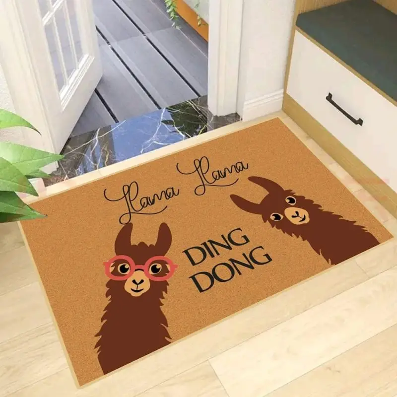 Funny Doormat Hold on We're Probably Not Wearing Pants Floor Decorative Carpet Non-slip Easy Clean Rug Home Washable Doormats