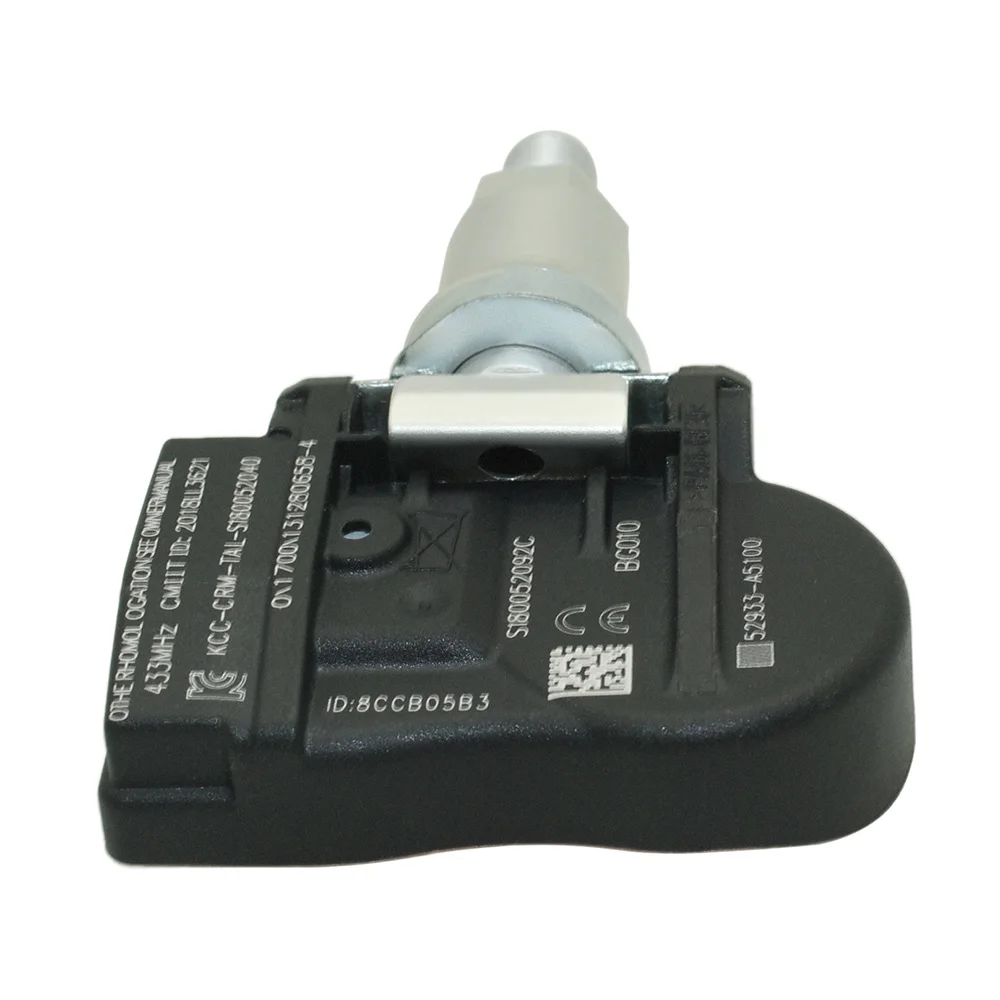 Sensor do monitor de pressão dos pneus TPMS Hyundai i30, SantaFe, Kia Carens, Picanto, Sorento, 52933A5100, 4pcs