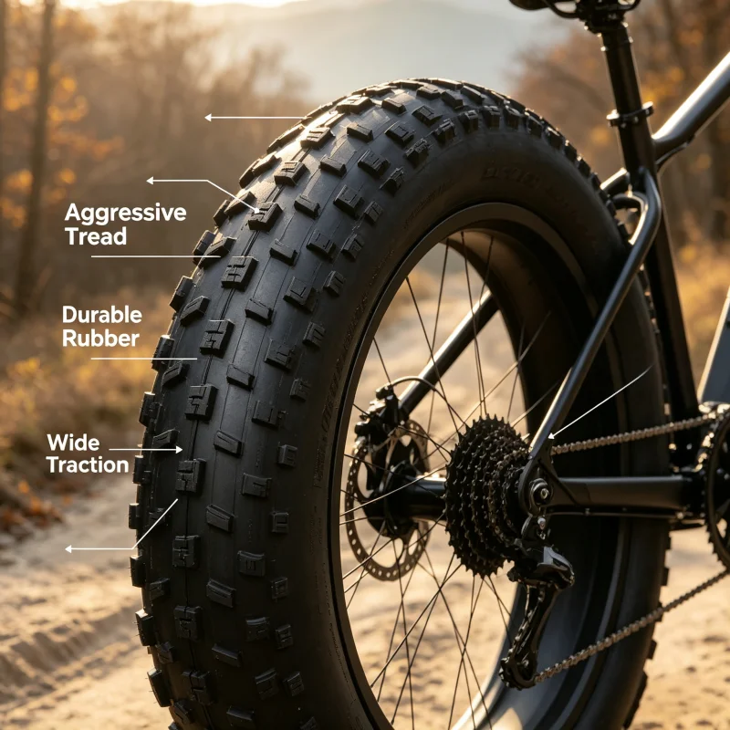 2PCS 24x3.0 24x4.0 Fat Tire Snow Mobile ATV Off Road Widened Outer Tires Heavy Duty Replacement Dune Beach Buggy All Terrain