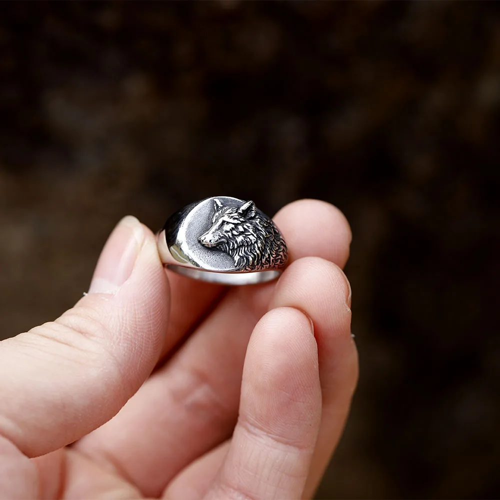 الفولاذ المقاوم للصدأ فايكنغ الشمال خاتم ثور للرجال ، مجوهرات عالية الجودة ، 316L ، جديد ، شحن مجاني ،