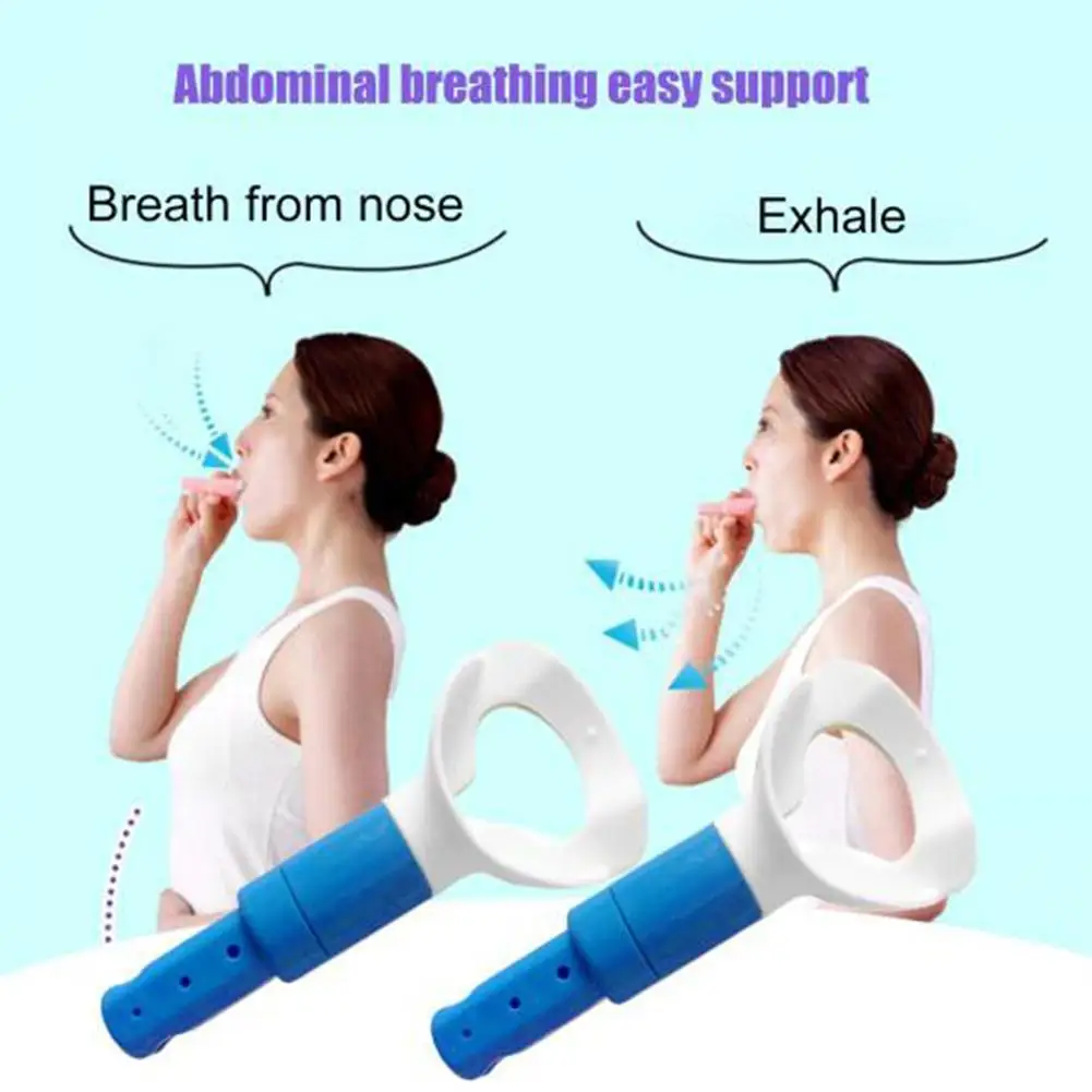 Abdominal Breathing Trainer Exercise Lung Face Respirator Fitness Equipment for Household Healthy Care Accessories