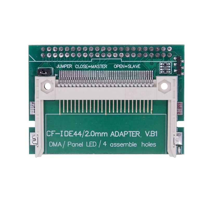 CF to IDE 44Pin 2.5" Laptop HDD Connector CF Compact Flash Memory Card Adapter Riser Board Bootable Converter Card for PC Laptop