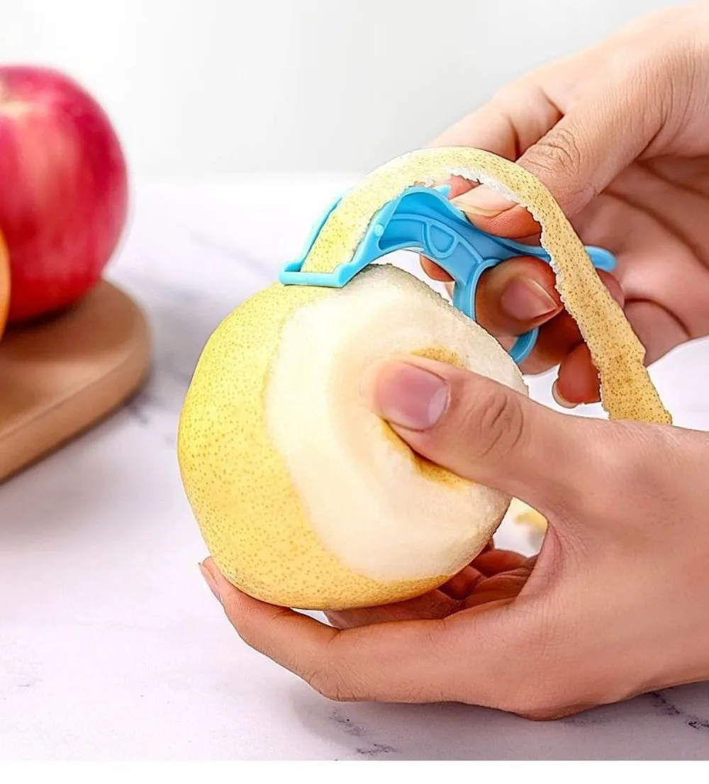 Portable Fruit Peeler Apple Kiwi Orange Cutter Stainless Steel Vegetable Peelers Manual Peeling Potatoes Peeler Kitchen Tools