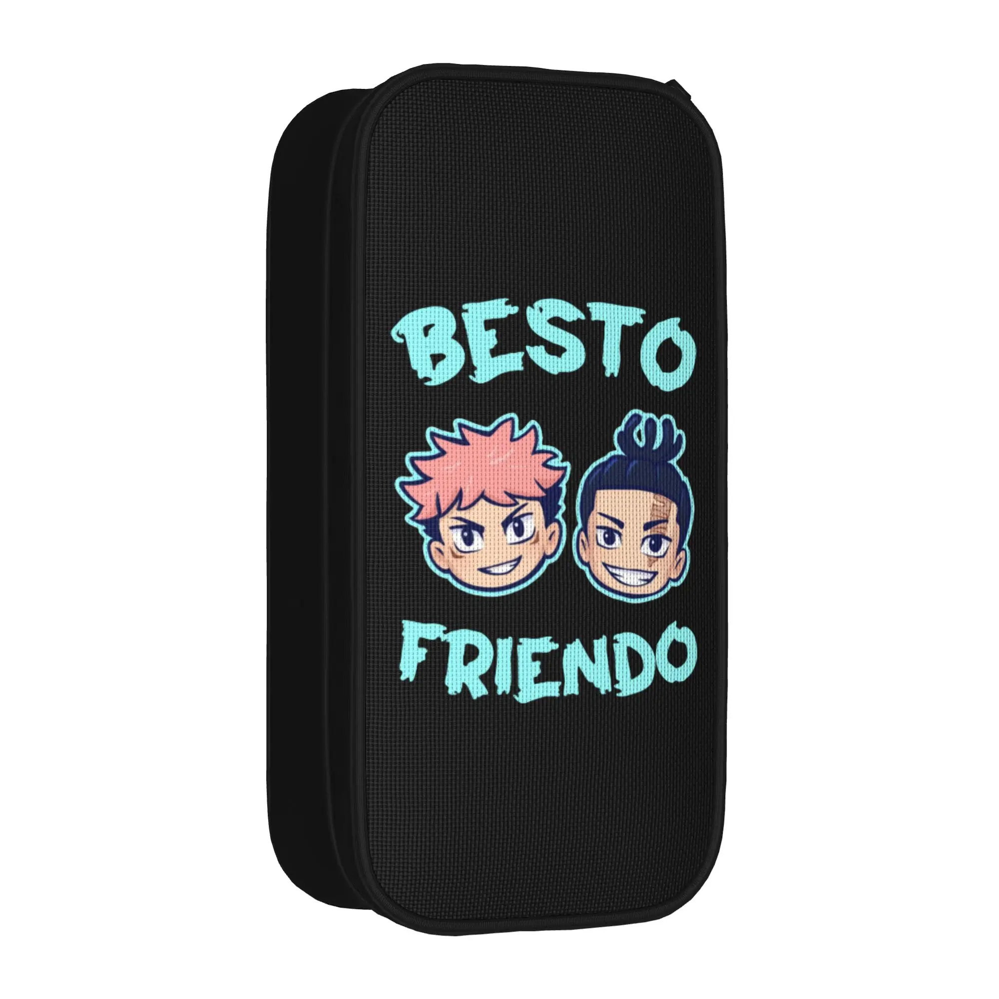 Estuche para Lápices Besto Friendo Yuji Todo Jujutsus Kaisens, Bolsa para Lápices de Anime para Estudiantes, Gran Capacidad de Almacenamiento, Regalo Escolar para Estudiantes