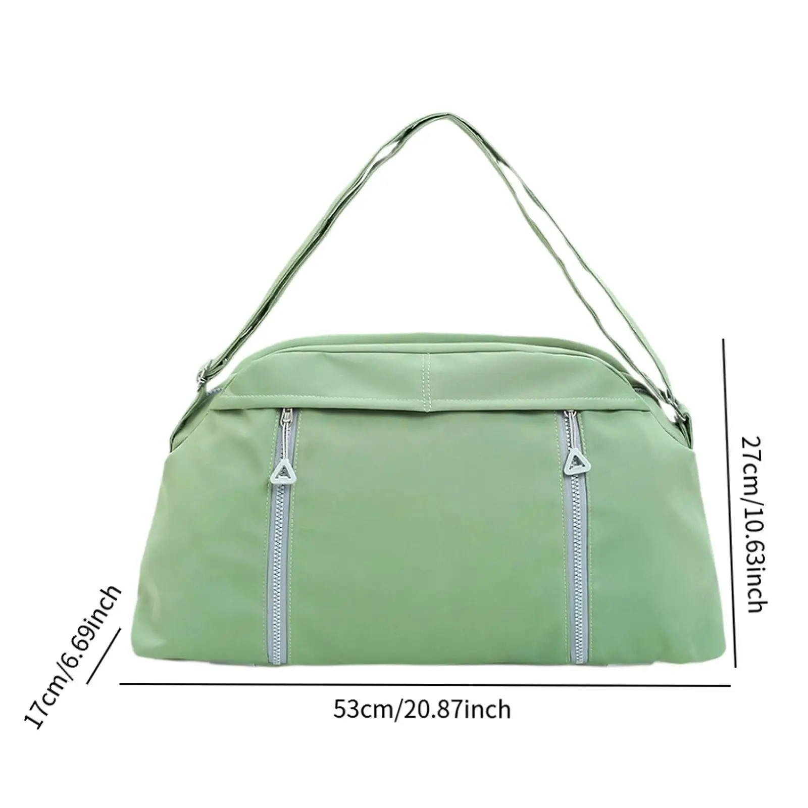 حقيبة سفر من القماش الخشن مقاومة للماء للنساء والرجال مع مقصورات متعددة حقيبة عطلة نهاية الأسبوع لحمام السباحة والشاطئ والرياضات الخارجية