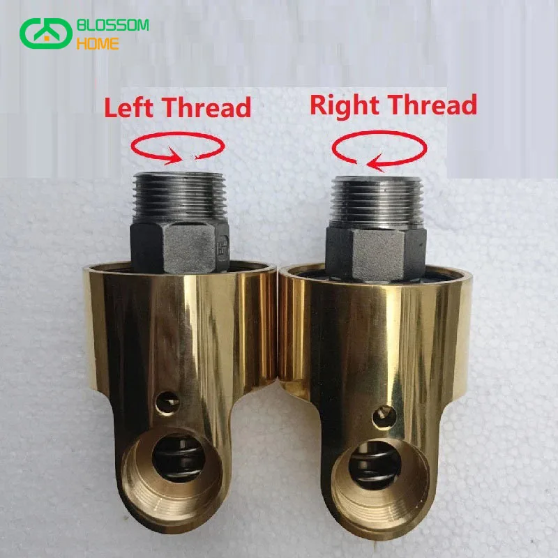 1.2 inch HD32 DN32 Rotating Joint 360 Rotary Joint Water Air Oil Swivel Coupling Spray Universal Connector Brass Rotation Union
