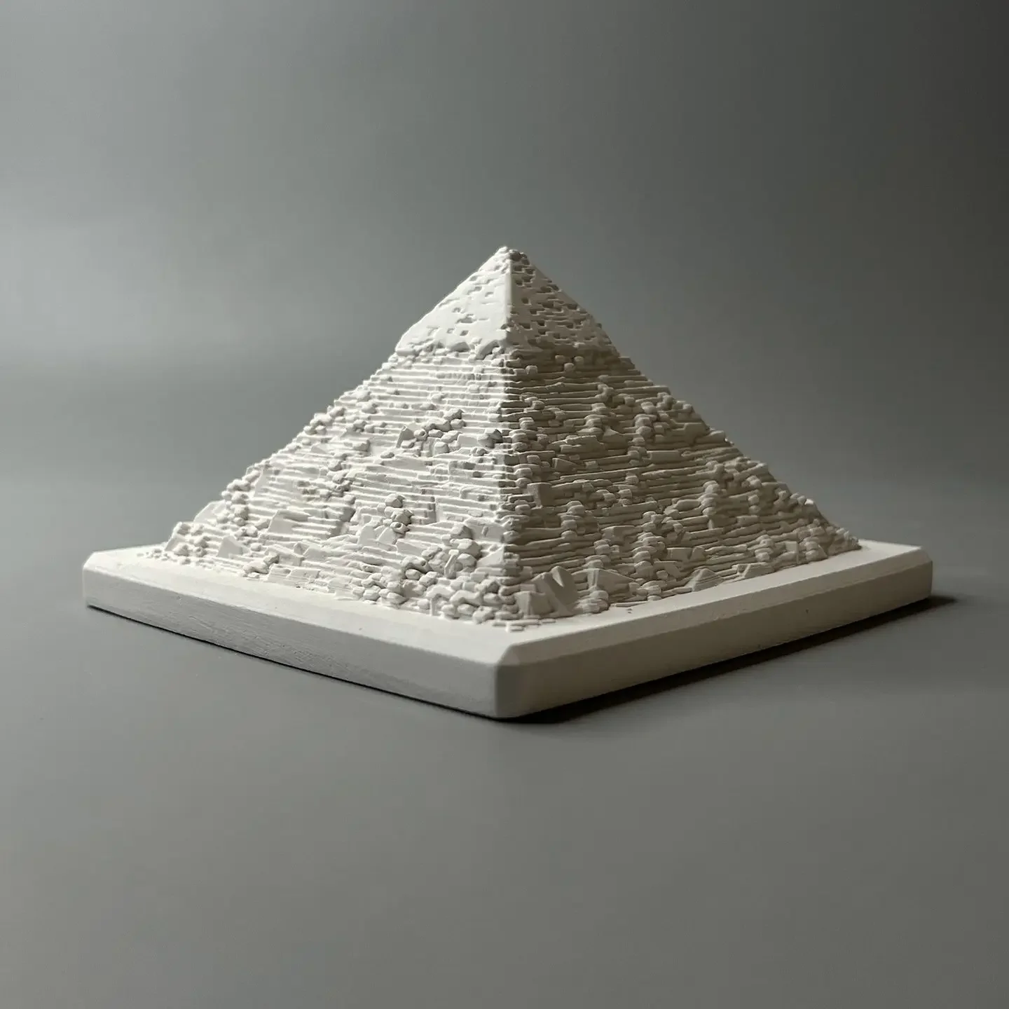 Imitation Egyptian Pyramid Micro Landscape Bonsai Decoration Courtyard Water Desktop Ornaments Gift