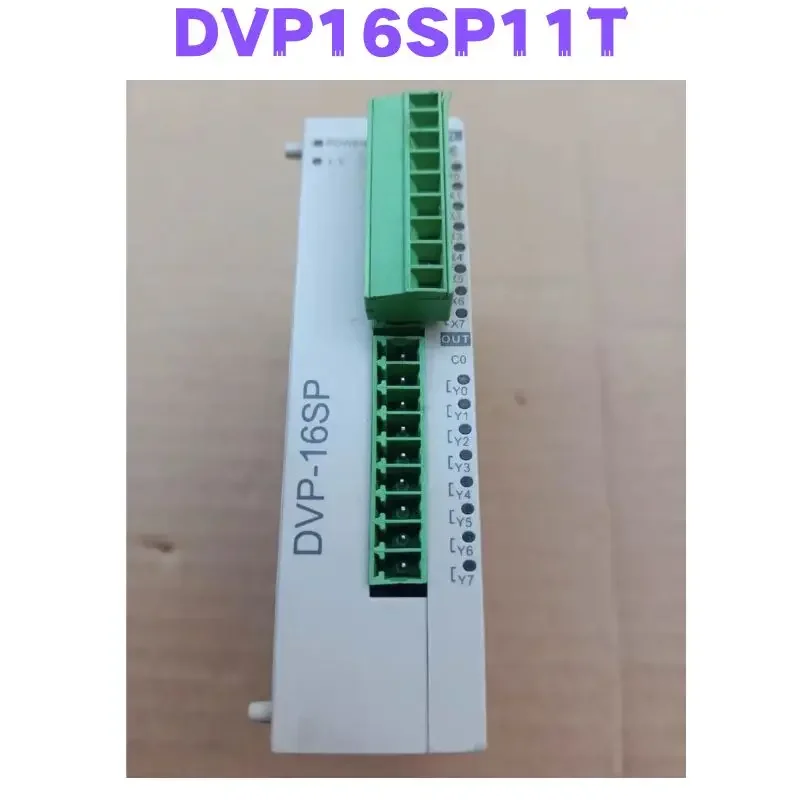 

Second-hand DVP16SP11T PLC Expansion Module Tested OK