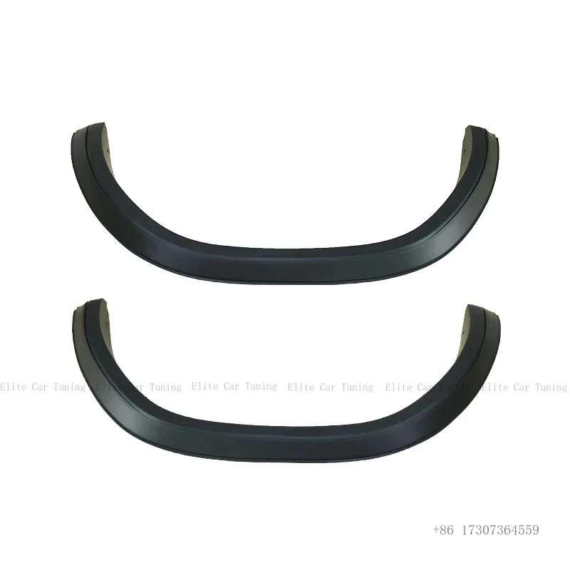 Fender Flares Wheel Arches for  Hilux Revo Car Accessories Arch Wheel Eyebrow Protector/Mudguard Sticker, Black 2016-2022