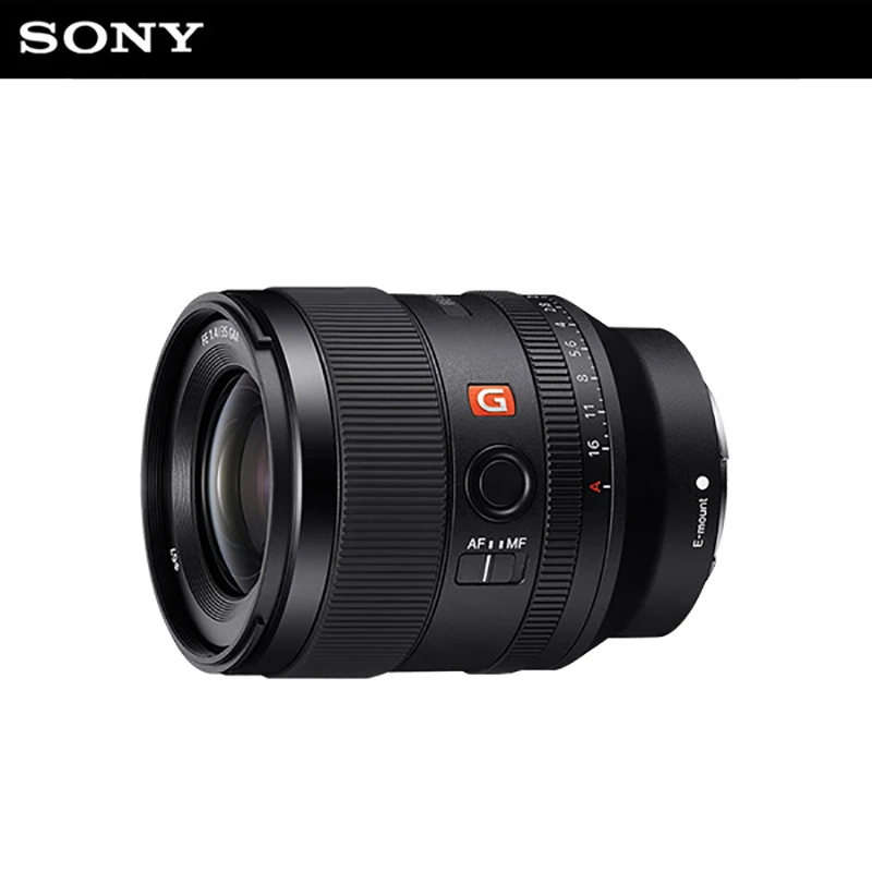 Sony Official Alpha Lens SEL35F14GM (FE 35mm F1.4 GM / Ø 67mm) G-Master Single Lens