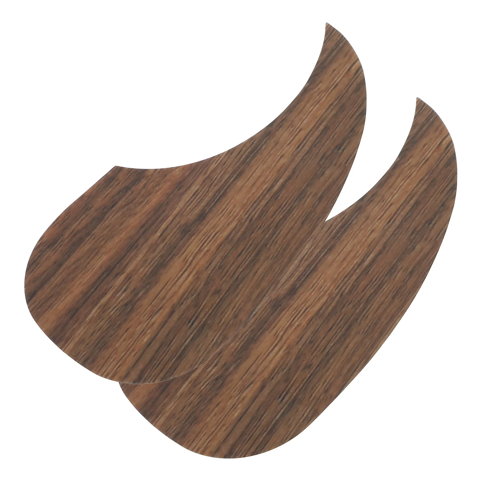 

2Pcs Wood Grain Acoustic Guitar Pickguard Smooth Surface Anti-Scratch Protection Lightweight Guitar Parts Excellent Texture