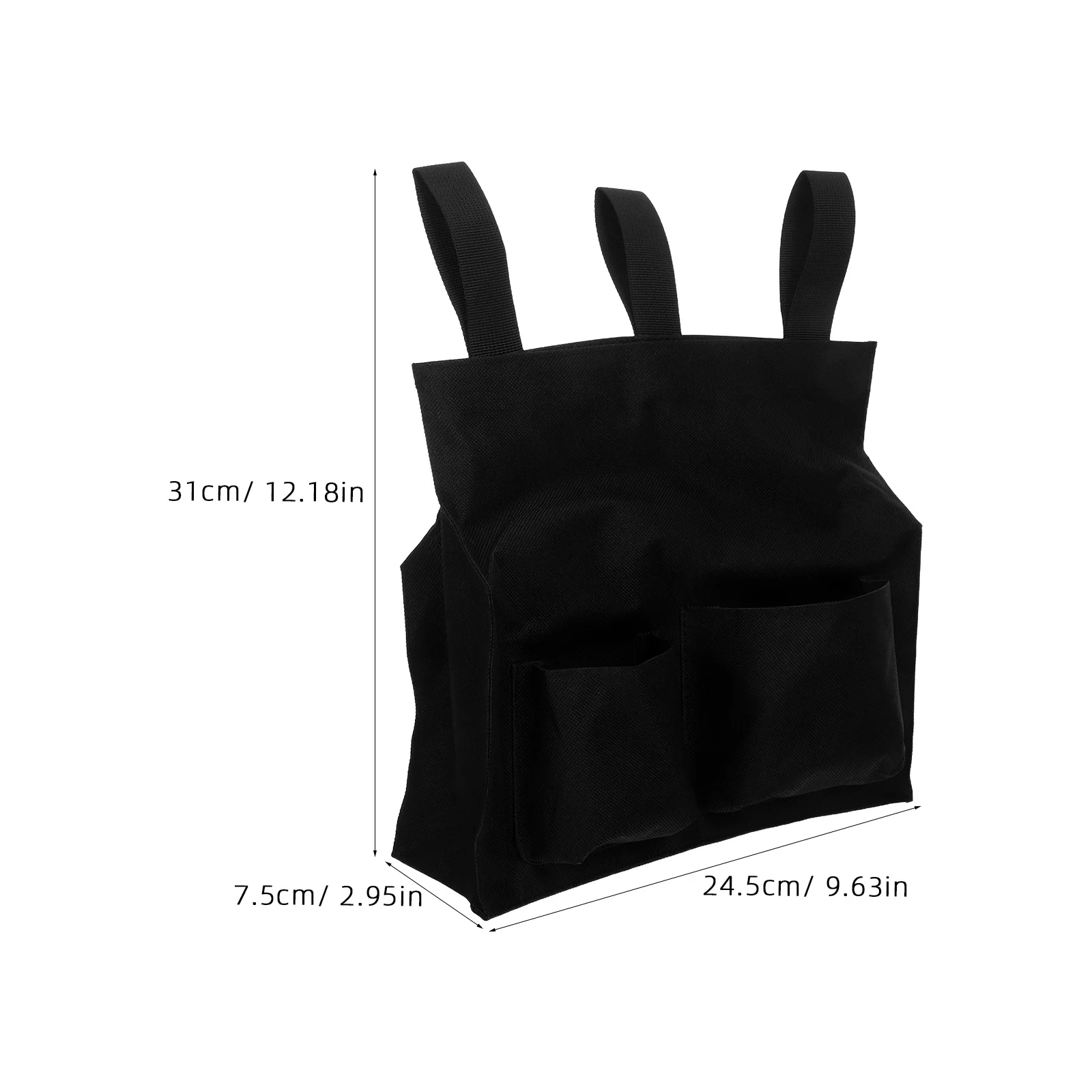 2 قطعة حقيبة كرة رياضية متعددة الوظائف سعة كبيرة أكسفورد القماش البيسبول الحكم حقيبة الخصر حزام جيوب جانبية البيسبول #6