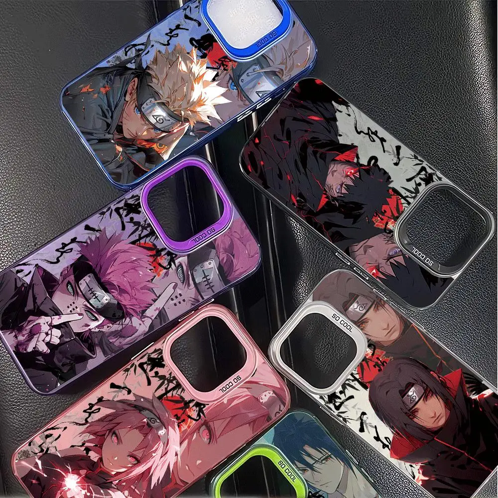 Narutos-Akatsukis-Cloud Phone Case For iPhone 15 Pro Max 14 Plus 13 12 11 Pro XS Max X XR 15 Plus Shockproof Mobile