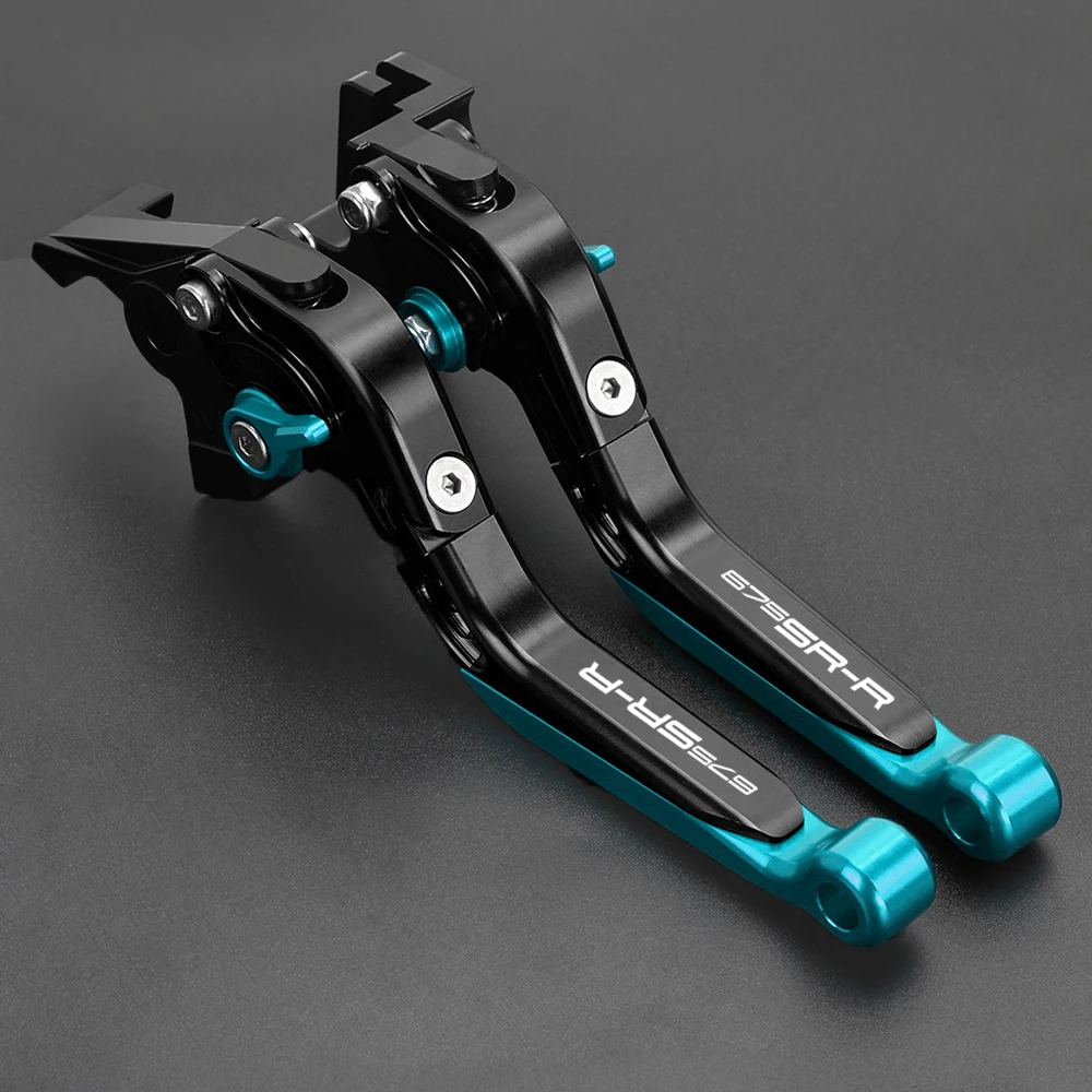 

Motorcycle Adjustable Extendable Folding Brake Clutch Levers Handle Lever For CFMOTO CF MOTO 675SRR 675 SR-R 675 2024 2025 2026