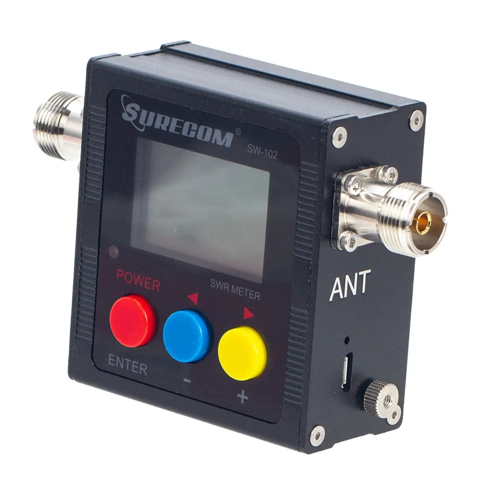 Medidor digital VHF UHF Power SWR para radio bidireccional, conveniente de usar, portátil