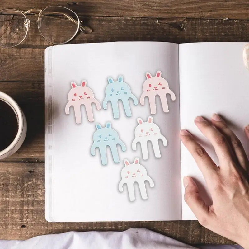 Bunny Bookmark Pretty Bunny Bookmarks Rabbits Animal Shaped Bookmark Colorful Cartoon Reading Bookmarks For Study Work