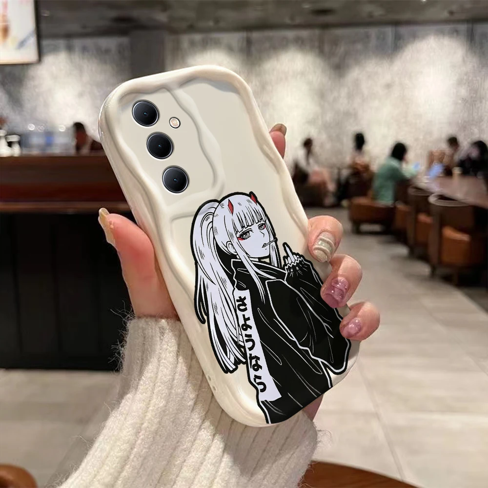 Darling in the Franxx 3D Wave Case For OPPO A98 A94 A93 A92 A79 A78 A76 A58 A57 A55 A38 A33 A17 A16 A15 2020 4G 5G Back Cover