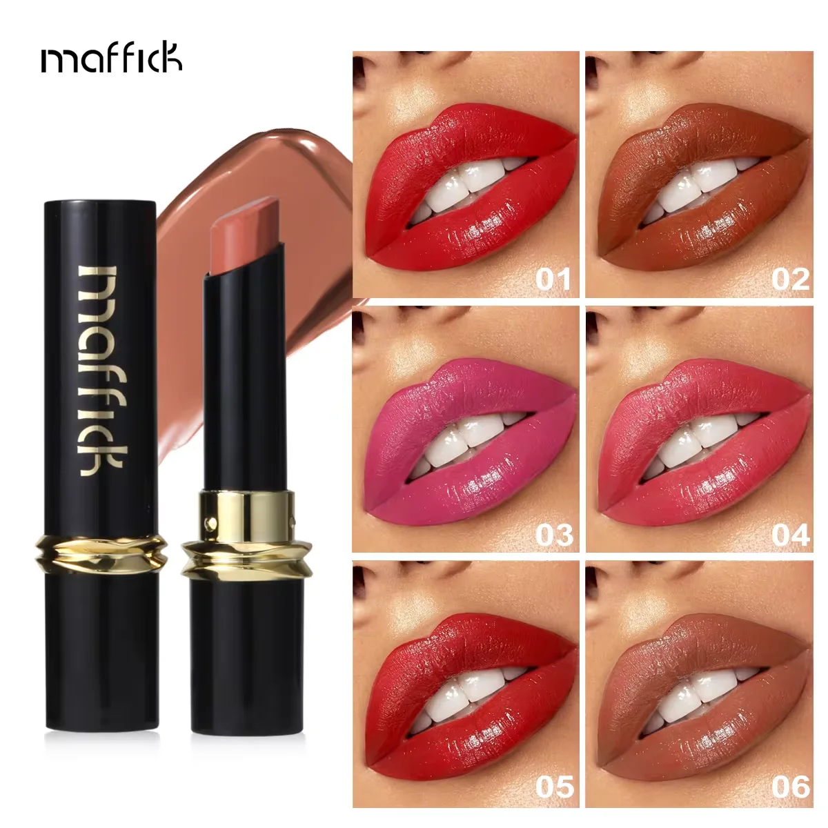 6 Colors Jelly Lipstick Moisturizing Mirror Water Light Solid Lip Gloss Glass Tea Russet Lip Glaze Tint Makeup Cosmetics Beauty