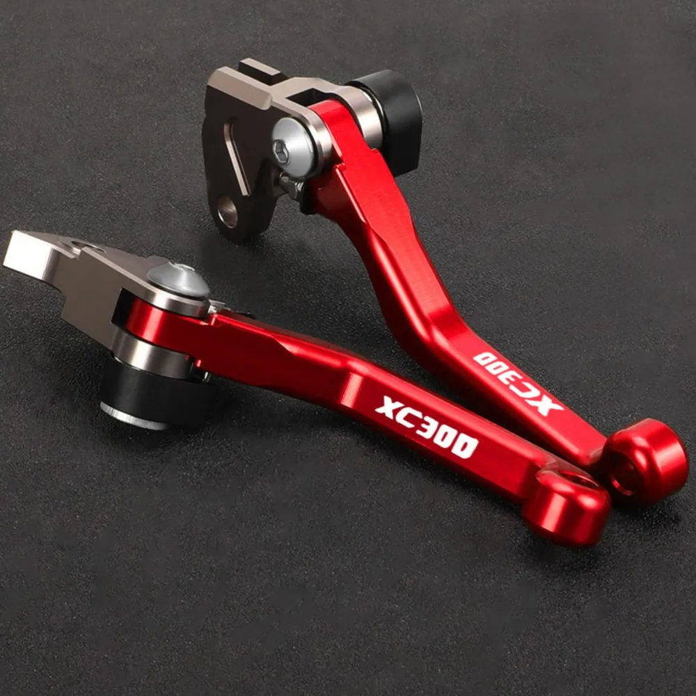 

Motorcycle Accessories Dirt Bike Handle For Gas Gas XC300 GasGas XC 300 2018 2019 Motocross Pivot Foldable Brake Clutch Lever