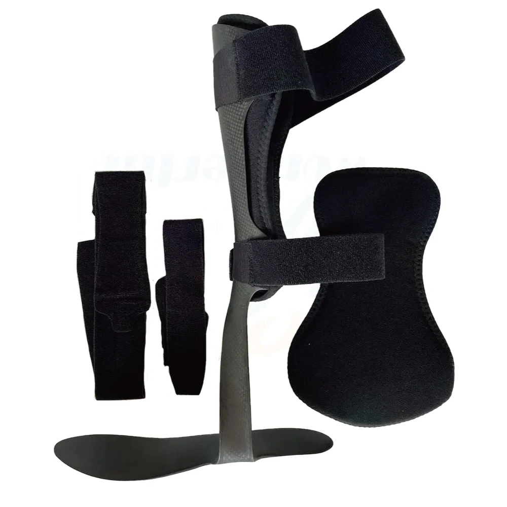 Dynamic Energy Return Carbon Fiber Ankle Foot Orthosis Flaccid Foot Drop Orthopedic AFO Brace Rehabilitation Equipment