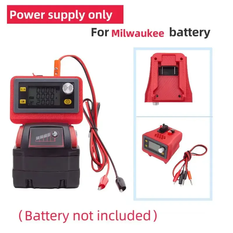 

Converter for Milwaukee M18 Battery Djustable Lab DC Power Supply Variable Bench Switching Adjustable Power Supply (Tools Only)