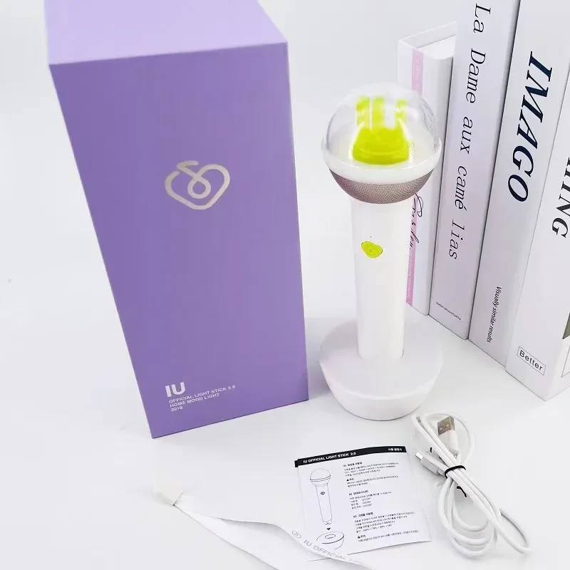 Kpop IU Lightstick Official Version 3 Concert Fanlight Gifts Concert LED Lamps Fans Collections Lightstick Night Light