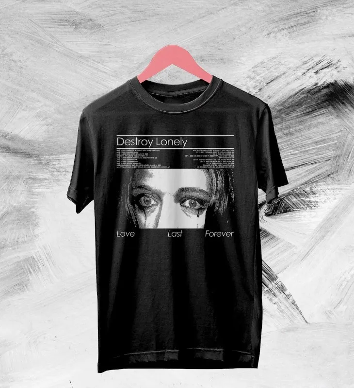 

Destroy Lonely Tour T-Shirt - Destroy Lonely Shirt, Music Shirt, Rapper, Vintage