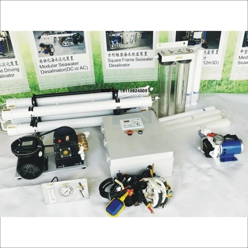 Innovation 24v/ 220V Portable RO Equipment Solar Seawater Desalination System for Shipping Boats/ Yachts/ Islands Drinking Water