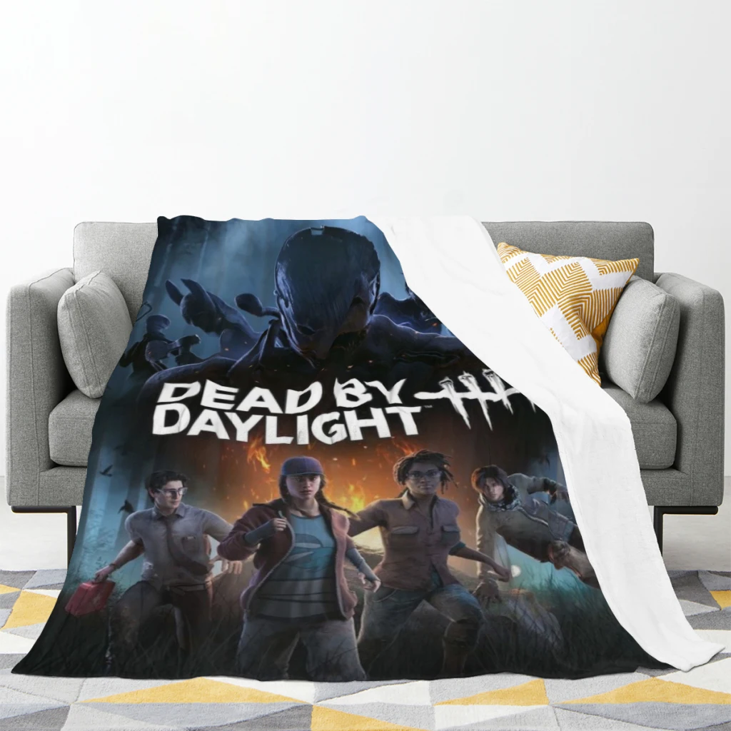 Video Game Dead By Daylight Comfortable Flanne Blanket Comforter Flannel Soft throw Blankets Warm Home and Decoration