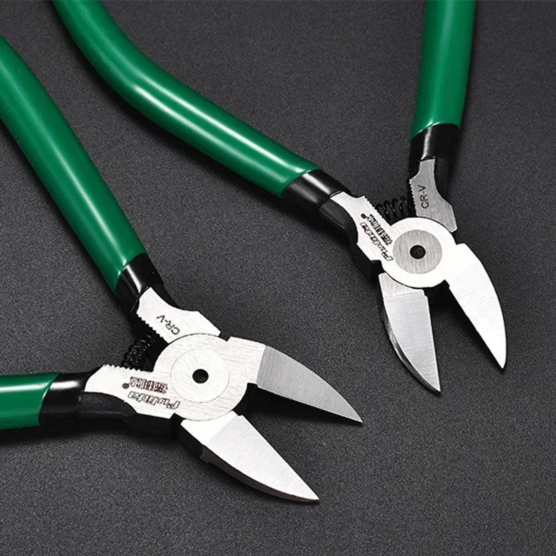 1PC 5/6 Inch CR-V Cutting Pliers Industrial Grade Diagonal Pliers For Cable Cutiing Electrician Tools Household Hand Tools