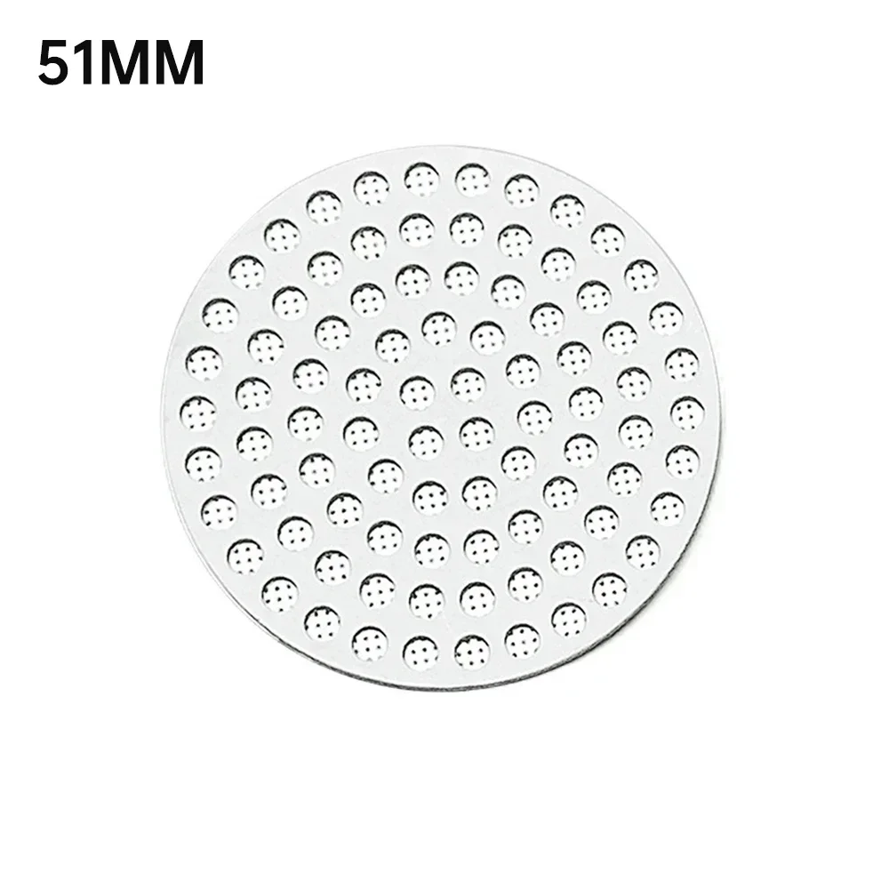 51/53/58 мм многоразовый металлический двойной фильтр для кофе, мелкая сетка, термостойкая шайба для кофе, профессиональный аксессуар для эспрессо