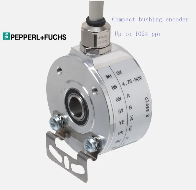 Pepperl + Fuchs Incrementalrotary encoderTHI40N-YYAK2R6YN-00050 Incremental hollow shaft rotary  Keyway dc motor Encoder